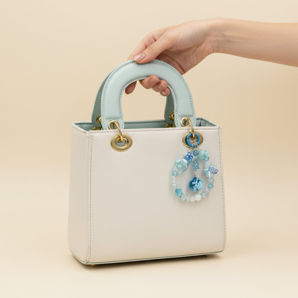 Blue Sky Dream Keychain