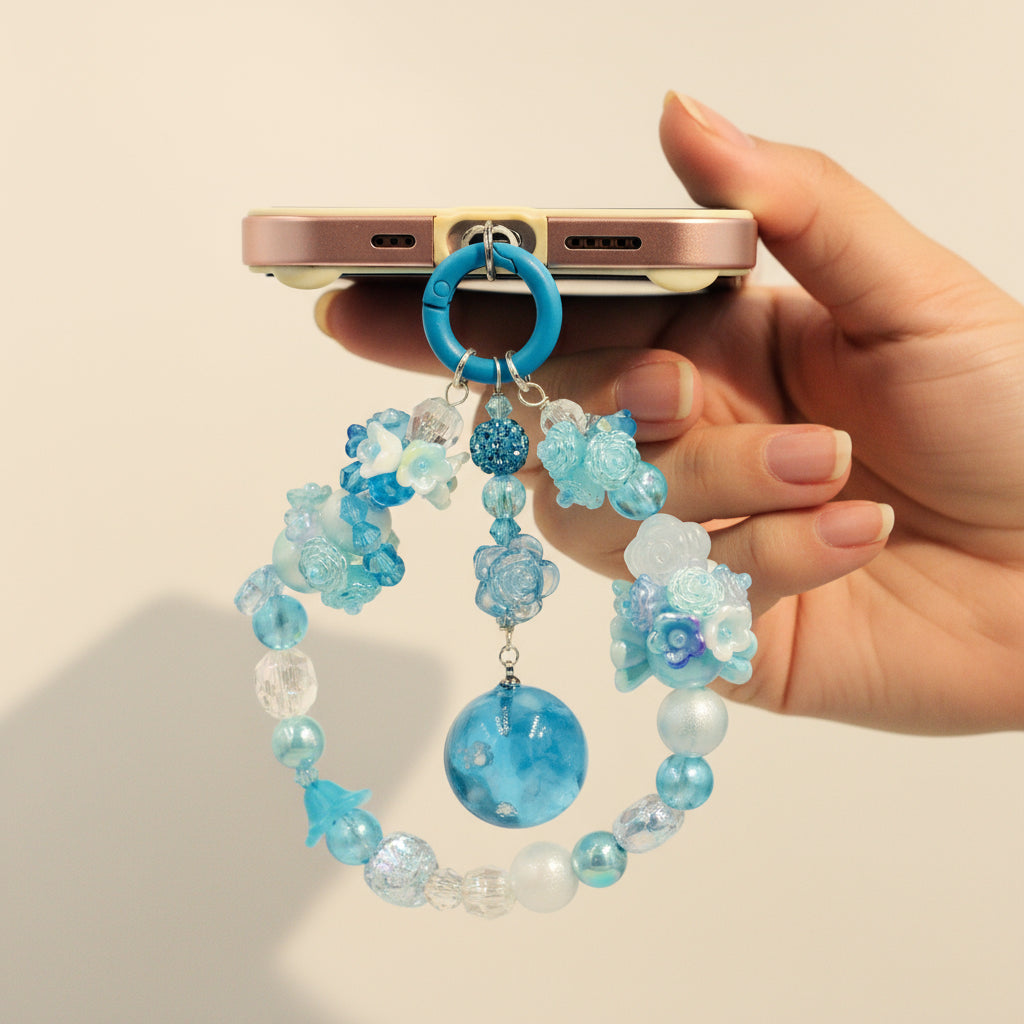 Blue Sky Dream Keychain