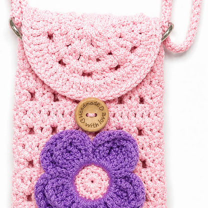 Personalized Handmade Crochet Phone Bag