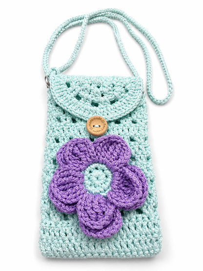 Personalized Handmade Crochet Phone Bag