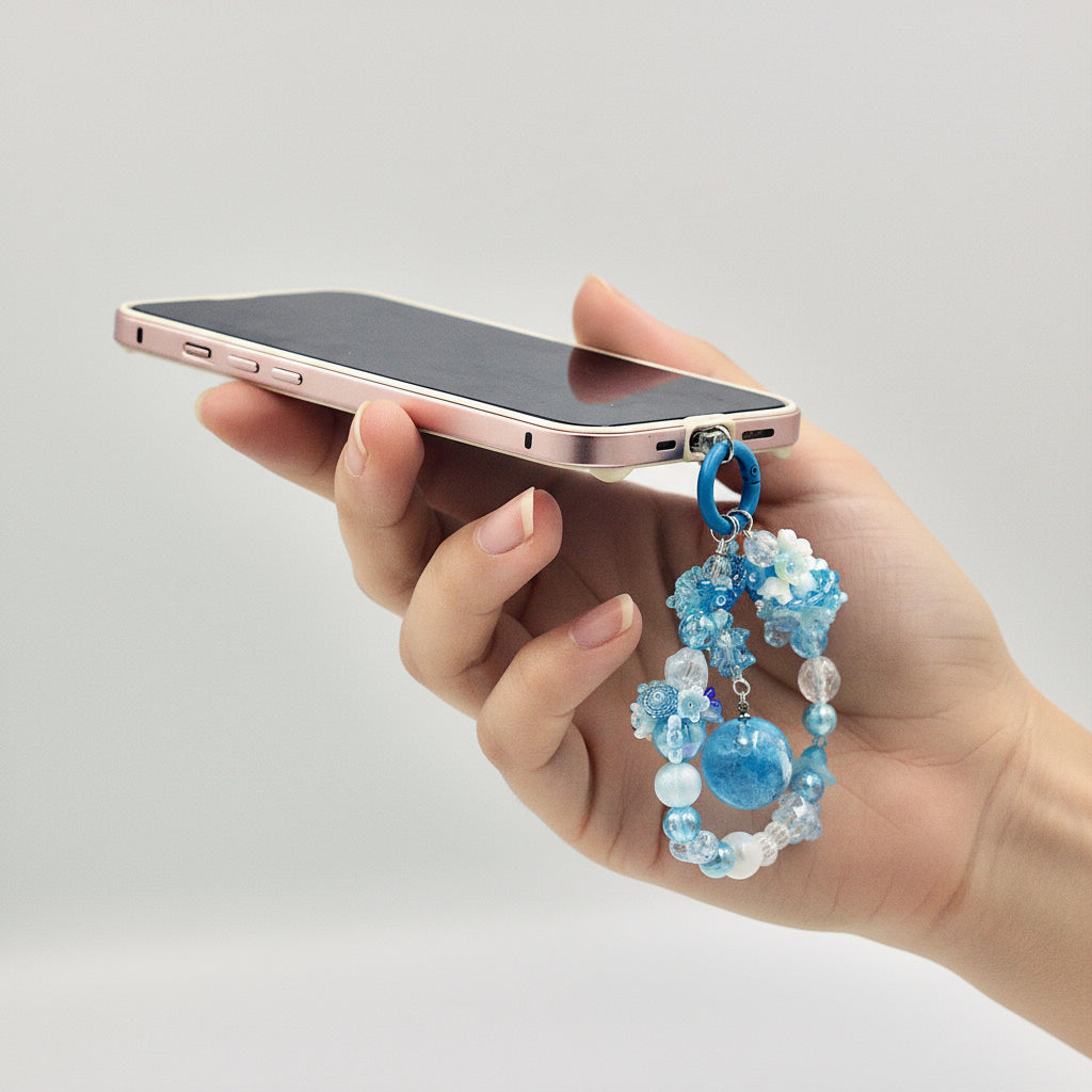 Blue Sky Dream Keychain