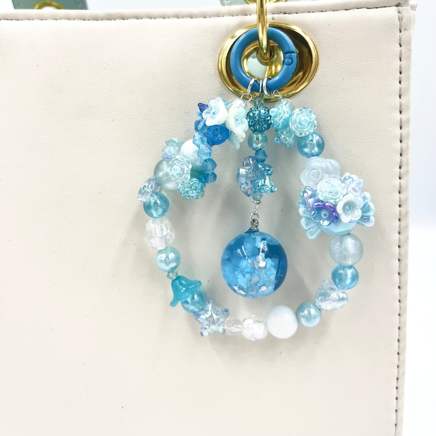 Blue Sky Dream Keychain