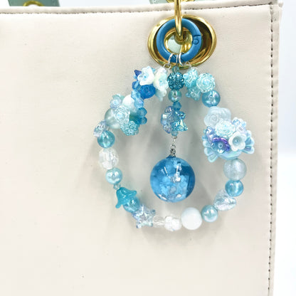 Blue Sky Dream Keychain