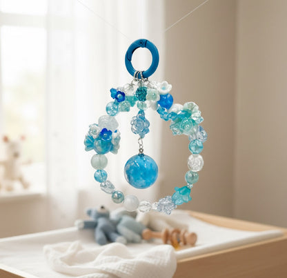 Blue Sky Dream Keychain