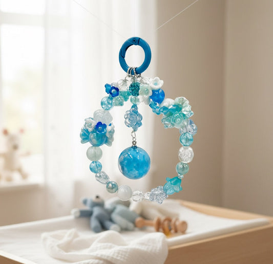 Blue Sky Dream Keychain